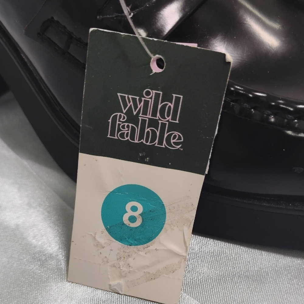 Wild Fable Black Mules with Chunky Heel - Picture 2 of 4